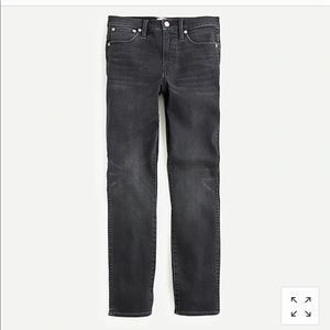 NWT PLUS J Crew 9” Vintage Straight Jean Charcoal